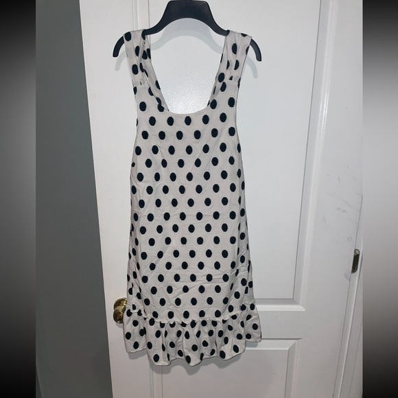 Sézane Mathilde Black & White Polka Dot Mini Dress 🖤Size 34 US 2 - Picture 11 of 15
